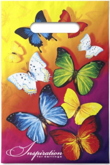 Пакет ПВД (20*30) 30 мкм "Вдохновенье" с вырубной ручкой (100/2000)