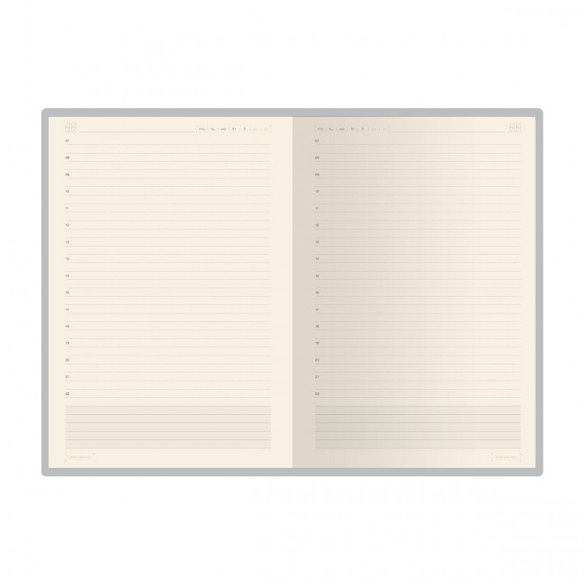 Ежедневник А5 136л недатированный "Primavera", бордовый, BV/3-536/09 (20)