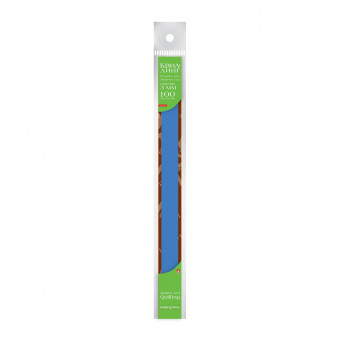 Бумага для квиллинга 3мм, 120г/м2, 100 полос, синий, BV/2-069/06