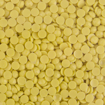 Страз неклеевой 2.5 мм, цветные 10 г, акрил, роз-желтый, Zlatka/OZM SS08 №0020