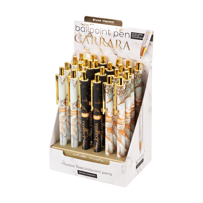 Ручка автоматическая 0,5мм синяя "Carrara", BV/20-0281/61 (24)