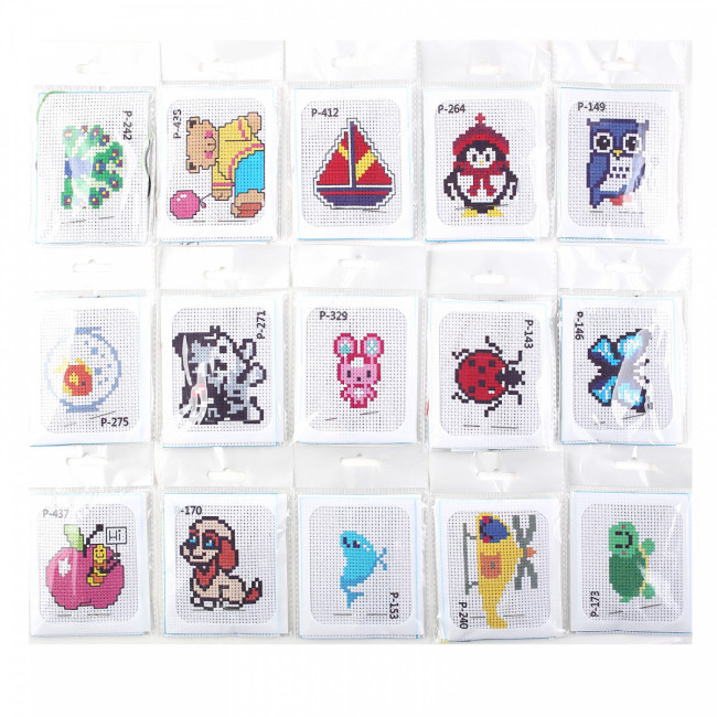 Набор для вышивания крестом 8 х 10см M-11891 (15)
