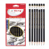 Набор чернографитных карандашей 12 шт. 2H-4B, Yalong/YL83022-1