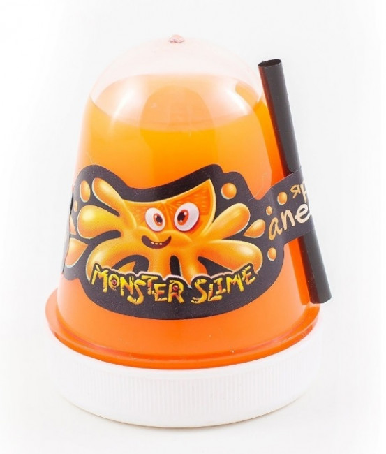 Слайм "Monster's Slime" Яркий Апельсин, SL005 Слайм "Monster's Slime" Яркий Апельсин, SL005