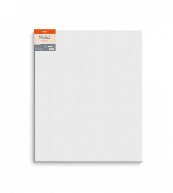 Холст 70х90см на подрамнике, 100% хлопок. 380г/м2, Pinax/20.7090