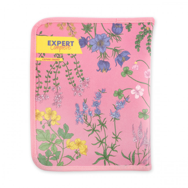 Папка А5 на молнии "Цветочки" песок, Expert Complete Trend/ ECZF-05 №01 Папка А5 на молнии "Цветочки" песок, Expert Complete Trend/ ECZF-05 №01
