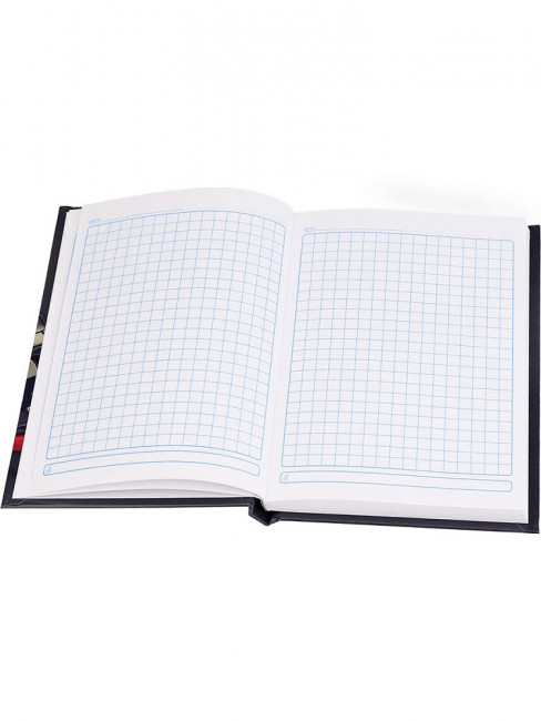 Бизнес-блокнот А6 80л клетка "Мотоцикл", 7БЦ, склейка, Проф-Пресс/80-1757 (20)