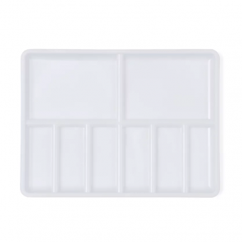 Палитра Pinax прямоугольная, 8 углублений, пластик PT-1115 Палитра Pinax прямоугольная, 8 углублений, пластик PT-1115