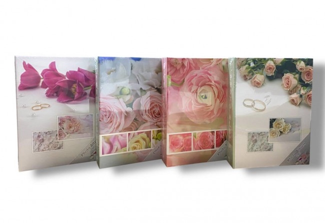 Фотоальбом 23 х17,5 х 5см на 200 фото 10х15 см "Свадебный", MiC/1206