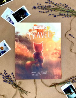 Фотоальбом на 200 фото 10х15 см "Рассвет", пластик. листы "cute foxy", 10228010/131123/5205514, FA 200.016-1