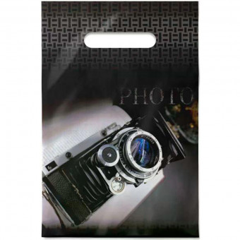 Пакет ПВД (20*30) 30 мкм "Кадр" с вырубной ручкой (100/2000)