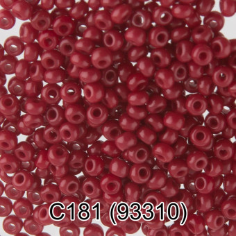Бисер Чехия "GAMMA" круглый 3 10/0 2.3 мм 5 г 1-й сорт C181 т.бордовый ( 93310 ) Бисер Чехия "GAMMA" круглый 3 10/0 2.3 мм 5 г 1-й сорт C181 т.бордовый ( 93310 )