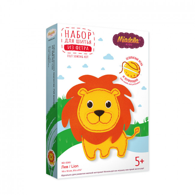Набор для шитья "Лев", Miadolla/KD-0265