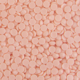 Страз неклеевой 2.5 мм, цветные 10 г, акрил, св-персиковый, Zlatka/OZM SS08 №310