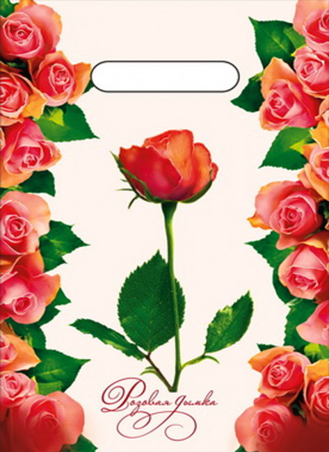 Пакет ПВД (20*30) 30 мкм "Розовая дымка" (100)