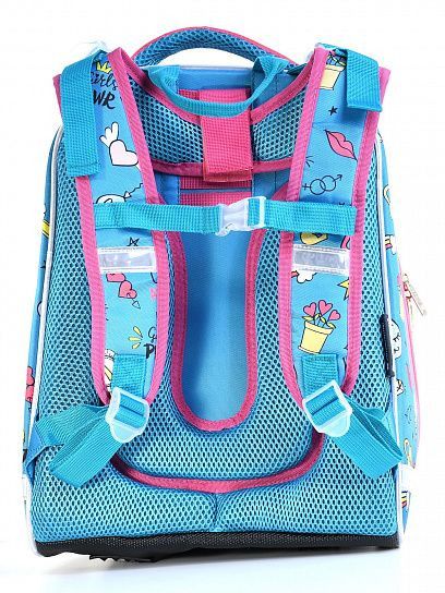 Рюкзак Schoolformat ERGONOMIC + GIRL POWER 17 л зелен. 38х30х18 см жестк. каркас 2 секц. молния д/девочек Рюкзак Schoolformat ERGONOMIC + GIRL POWER 17 л зелен. 38х30х18 см жестк. каркас 2 секц. молния д/девочек