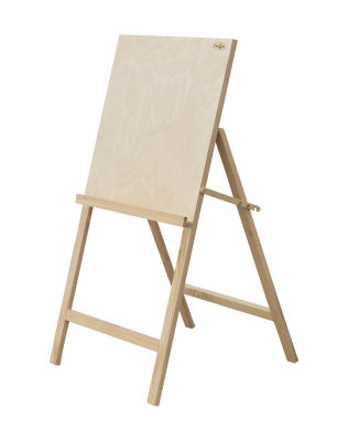 Мольберт напольный Хлопушка Гамма "Студия", планшет 60*60см, высота 120см, сосна