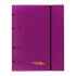 "Expert Complete" PRISMA NEON Папка-обложка для сменного тетрадного блока на 4 кольцах A5+ 700 мкм 20 мм эффект 3D 1 шт. d - 20 мм пурпурный EC21140022 "Expert Complete" PRISMA NEON Папка-обложка для сменного тетрадного блока на 4 кольцах A5+ 700 мкм 20 мм эффект 3D 1 шт. d - 20 мм пурпурный EC21140022