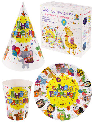 Набор для праздника "Праздник у зверят" MILAND/ФЛ-6234