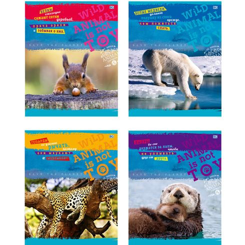 Тетрадь общая А5 скоба 40л. одна линия "Save the planet" (ассорти) (10/100) Тетрадь общая А5 скоба 40л. одна линия "Save the planet" (ассорти) (10/100)