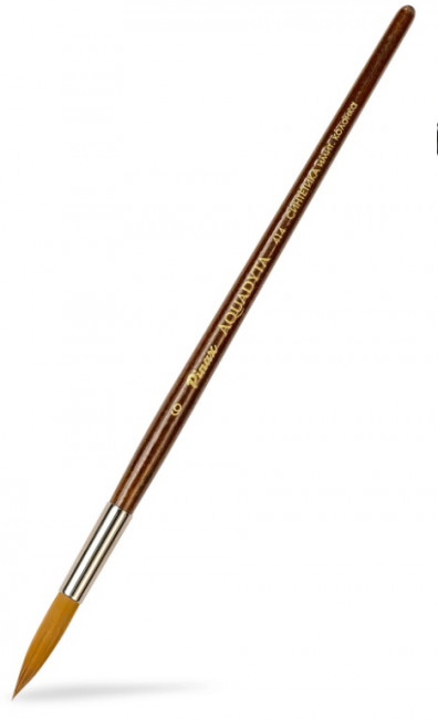 Кисть Pinax AQUADYTA Синтетика КРУГЛАЯ N 6 Кисть Pinax AQUADYTA Синтетика КРУГЛАЯ N 6