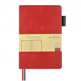 Бизнес - блокнот А5 80л линия "Boston", красный, BV/3-700/01 (20) Бизнес - блокнот А5 80л линия "Boston", красный, BV/3-700/01 (20)