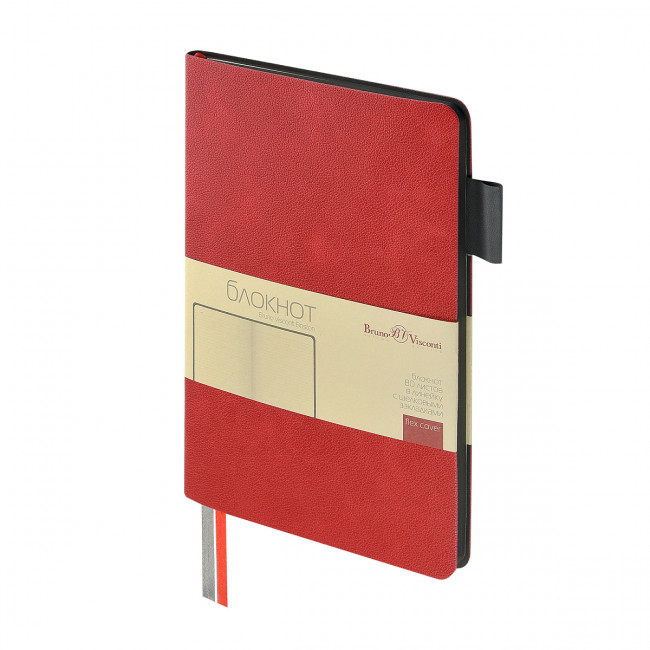 Бизнес - блокнот А5 80л линия "Boston", красный, BV/3-700/01 (20)
