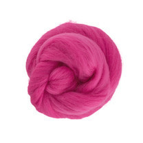 Шерсть для валяния 50г 100% полутонкая шерсть, мальва, Gamma/TFS-050 №1014