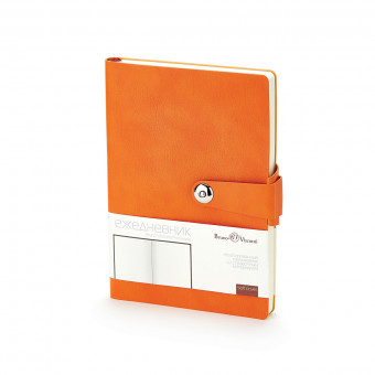 Ежедневник А5 136л недатированный "Primavera", оранжевый, BV/3-536/03 (20)