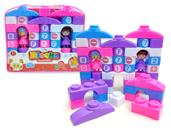 Конструктор "Для девочек" пластиковый (большой) 31*27, Asmar