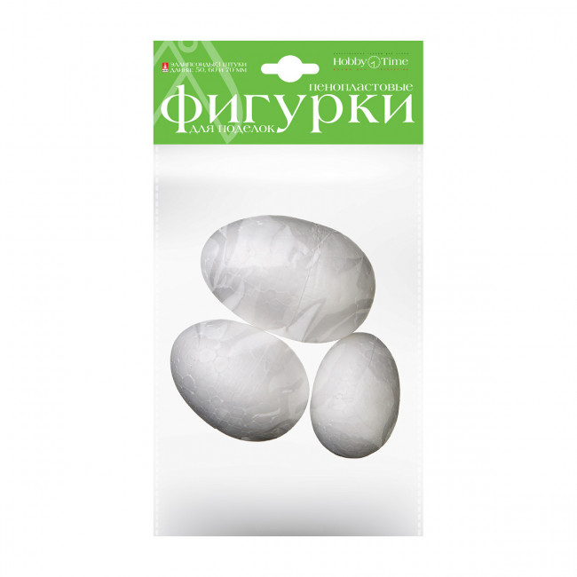 Пенопластовые фигурки 50, 60, 70мм "Эллипсоиды", 3шт, BV/2-203/01