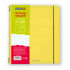 Тетрадь А5+ 48л клетка, в пластиковой съёмной обложке, на резинке, желтый, Светоч/ТЕТ48-001_000674 (4/48)