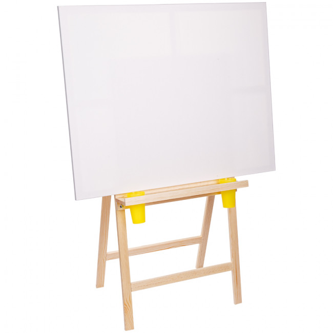 Мольберт напольный Хлопушка Гамма "Студия", планшет 60*60см, высота 120см, съемная полка, 2 стакана в комплекте, сосна Мольберт напольный Хлопушка Гамма "Студия", планшет 60*60см, высота 120см, съемная полка, 2 стакана в комплекте, сосна
