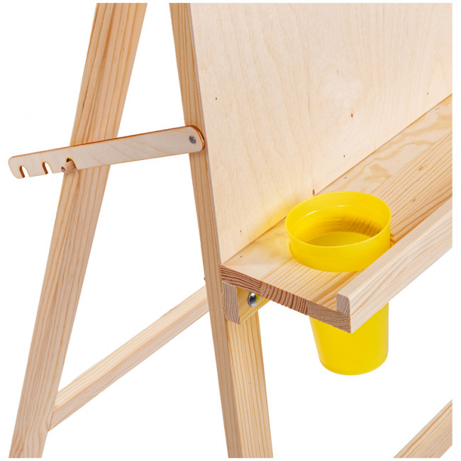 Мольберт напольный Хлопушка Гамма "Студия", планшет 60*60см, высота 120см, съемная полка, 2 стакана в комплекте, сосна Мольберт напольный Хлопушка Гамма "Студия", планшет 60*60см, высота 120см, съемная полка, 2 стакана в комплекте, сосна