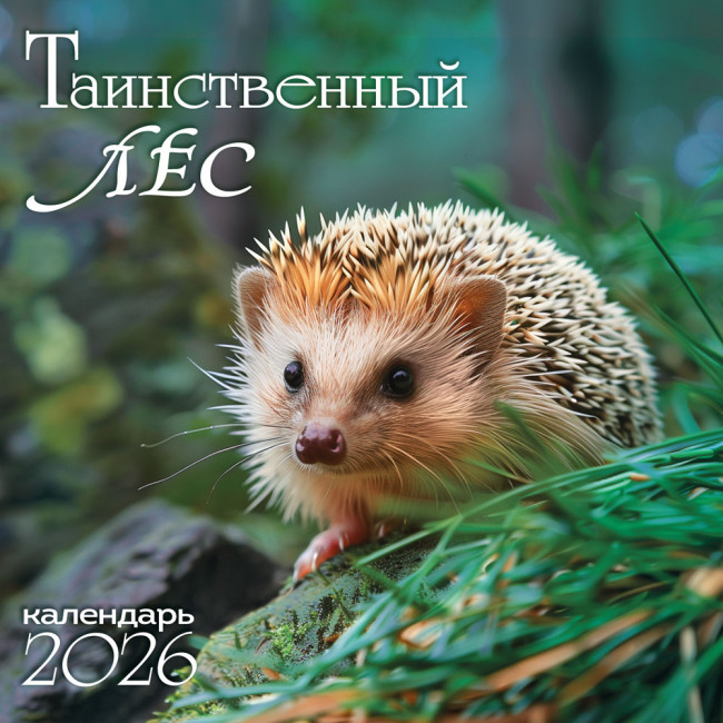 Календарь на скрепке 2026г "Таинственный лес", БПК-26-036 (10)