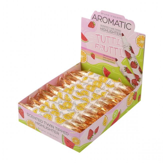 Текстовыделитель "Tutti frutti" с запахом апельсина, оранжевый, BV/22-0144 (20)