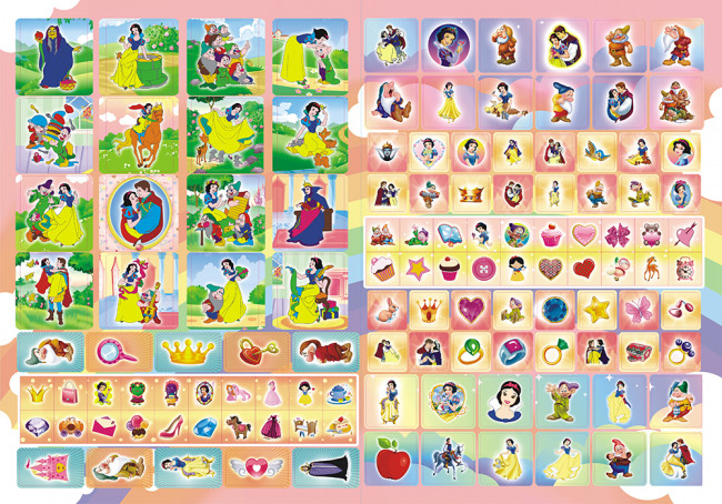 Раскраска с наклейками (А4) РН-1073