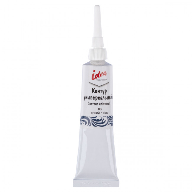 Контур 18 мл универсальный, синий, idea VISTA-ARTISTA/VARU-18 №3