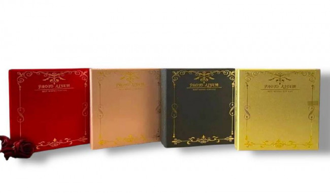 Фотоальбом 23 х17,5 х 5см на 200 фото 10х15 см "Стиль", MiC/7202