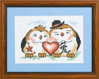 Набор для вышивания "PANNA" I-0590   "Любовь в доме" 16  х 11  см I-0590