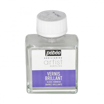 Лак 75мл водно-акриловый, глянцевый, PEBEO/520100