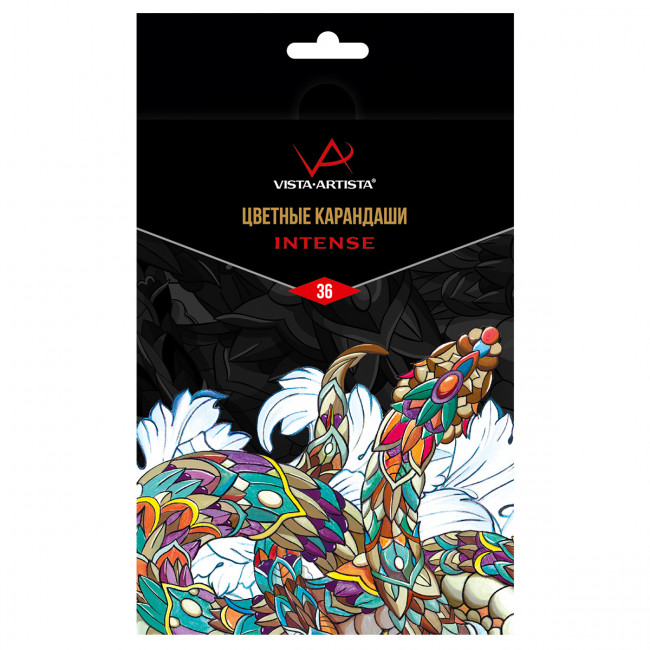 Набор цветных карандашей 36цв "INTENSE", VISTA-ARTISTA (4) Набор цветных карандашей 36цв "INTENSE", VISTA-ARTISTA (4)