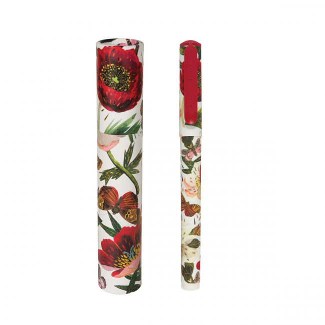 Ручка шариковая 0,7мм синяя "DreamWrite. Flora. Bloom flowers", три вида ассорти, BV/20-0264/15 (24)