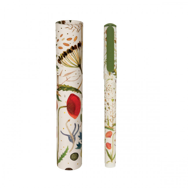 Ручка шариковая 0,7мм синяя "DreamWrite. Flora. Bloom flowers", три вида ассорти, BV/20-0264/15 (24)