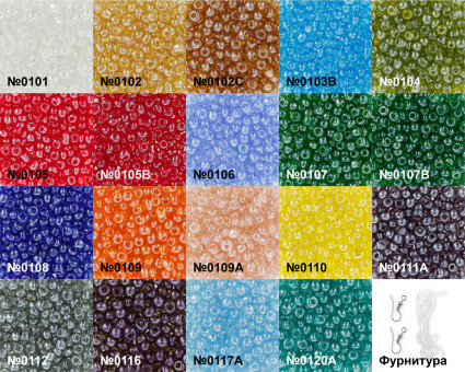 Набор бисера для рукоделия, Zlatka/ BLG №01