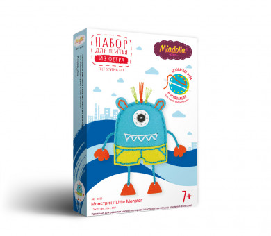 Набор для шитья "Монстрик", Miadolla/KD-0336