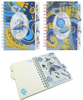 Записная книжка А5 100л. CZ-13 спираль "Часовщик" мягкая обложка с голограммой, цвета ассорти ZH-087-11 (1/12/144)