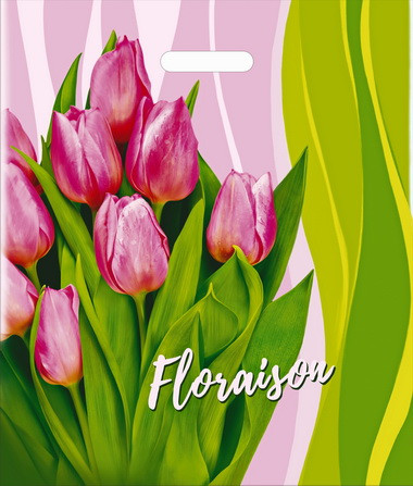 Пакет ПВД (40*47) 45 мкм "Первые цветы" упк.50шт.