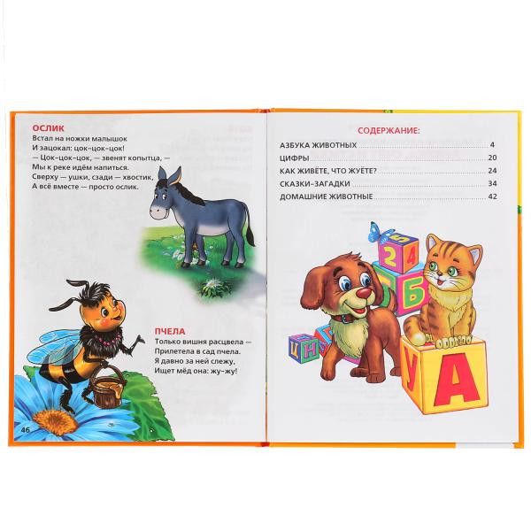Азбука "Стихи и счет" В.Степанов (библиотека детского сада) формат: 165Х215мм 48стр, Умка