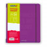 Тетрадь А5+ 48л клетка, в пластиковой съёмной обложке, на резинке, пурпурный, Светоч/ТЕТ48-001_000678 (4/48)